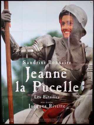 a poster of a woman in armor