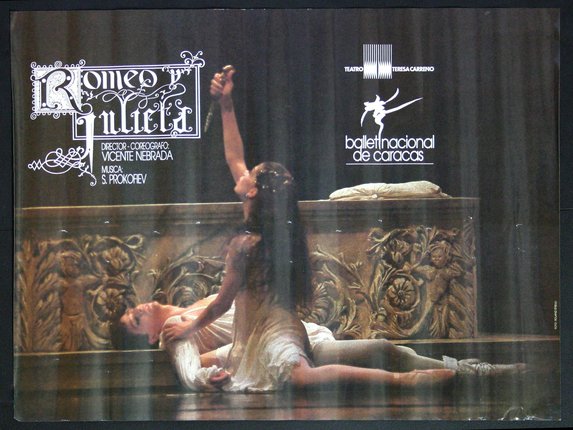 a poster of a ballet performance