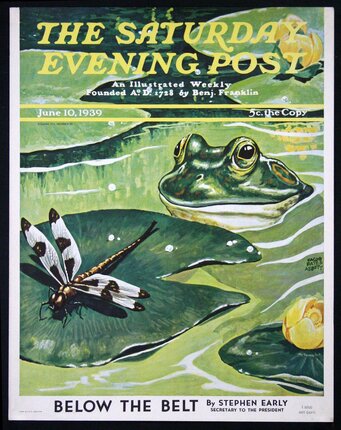 a cover of a magazine