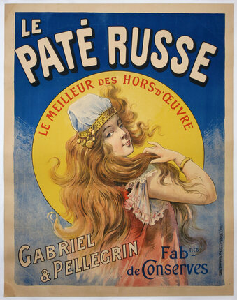 a poster of a woman with long hair