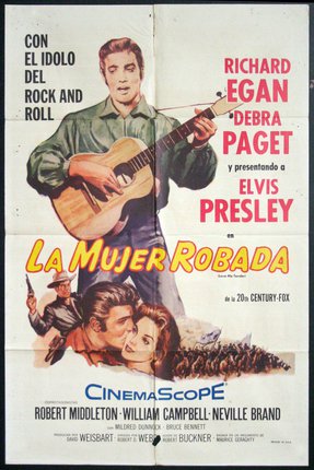 a movie poster with a man playing a guitar and a man kissing a woman