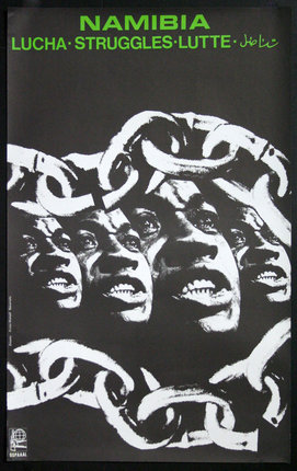 a poster with a group of people's faces