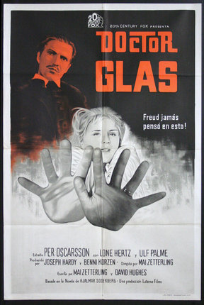 a movie poster with a man and a girl