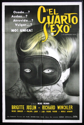 a movie poster with a mask on it
