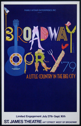 a poster for a broadway show