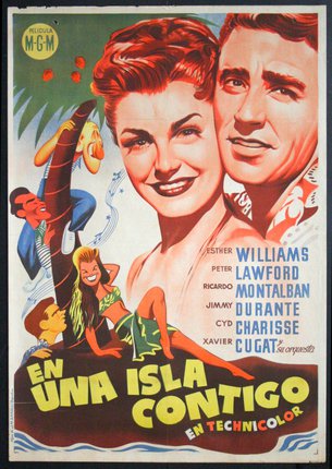 a movie poster with a man and woman smiling