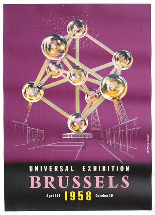 a poster of a science exhibition