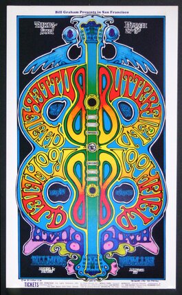 a colorful poster with text