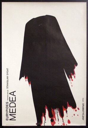 a poster of a man with blood on his face