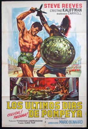 a movie poster of two men fighting
