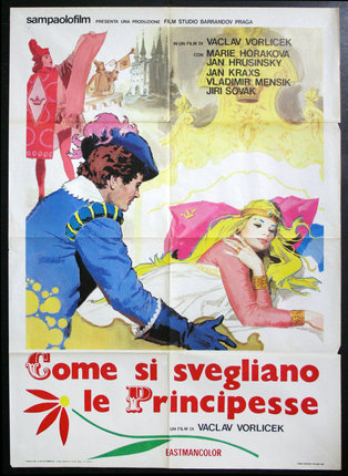 a poster of a man and a woman