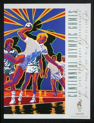 1996 CENTENNIAL OLYMPIC GAMES ~ DUFEX ~ POSTER CARD #17 
