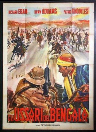 a poster of soldiers fighting with a gun