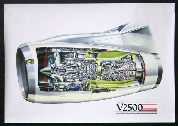 a diagram of a jet engine