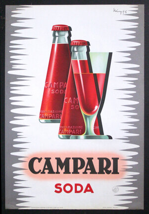 a poster of a drink