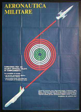 a poster of a plane
