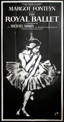 a poster of a ballerina