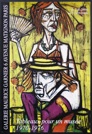 a painting of a man and woman