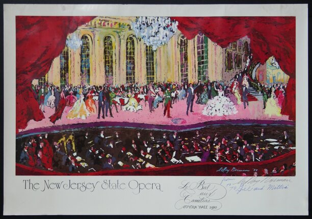a poster of a state opera