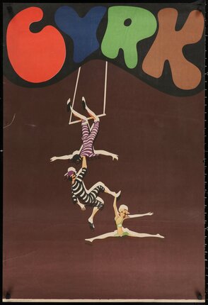 a poster of a circus
