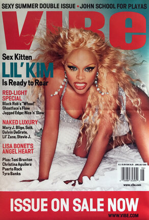 a magazine cover with a woman on the cover