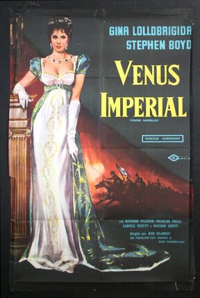 a movie poster of a woman in a long dress