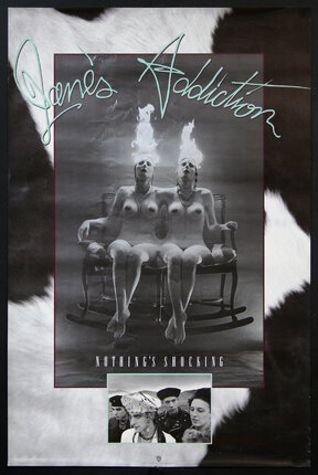 a poster of a group of women sitting on a rocking chair