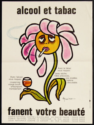 Alcool Et Tabac Fanent Votre Beaute Original Vintage Poster Chisholm Larsson Gallery Alcool Et Tabac Fanent Votre Beaute Original Vintage Poster Chisholm Larsson Gallery