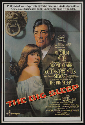 a movie poster of a man and a woman
