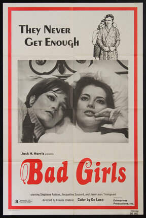 a poster of two women