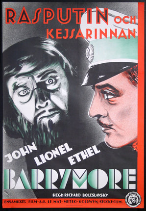 a poster of two men