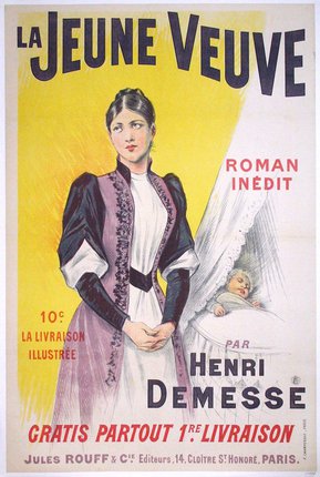a poster of a woman and a baby