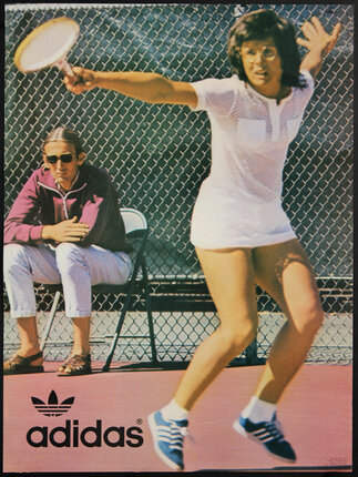 Adidas - Billie Jean (Tennis) | Original Vintage Poster | Larsson