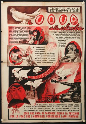 a poster of a war propaganda