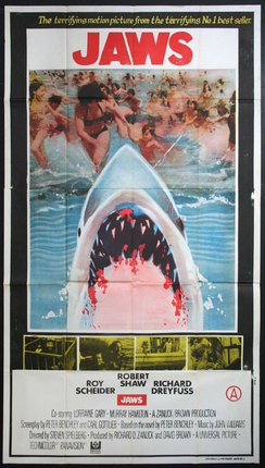 a movie poster of a shark