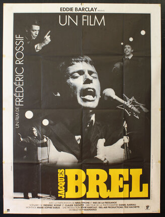 a poster of a singer