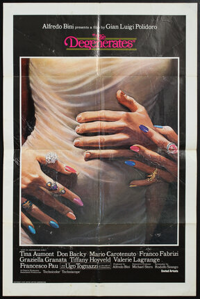 a poster of hands on a woman's stomach