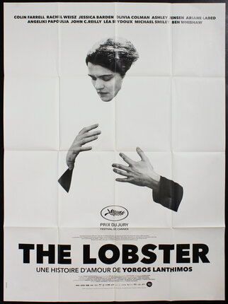 a poster of a man with hands