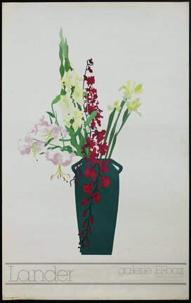 a vase with flowers in it