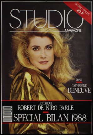 a magazine cover with a woman on the cover