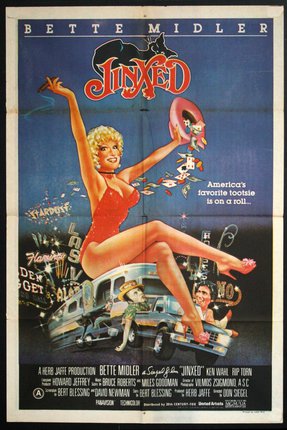 a movie poster of a woman on top of a van