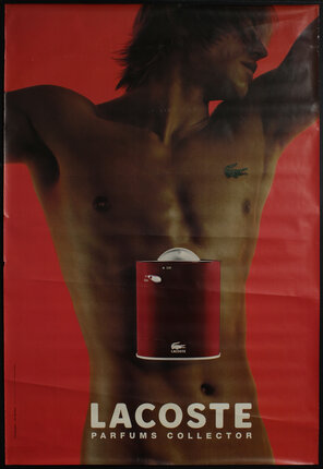 Lacoste Parfums Collector (3) (RED) Original Vintage Poster - Main Image