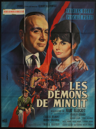 a movie poster of a man and a woman