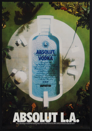 an aerial view of a pool