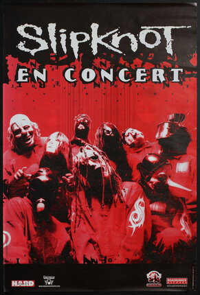 Forbedre Incubus Jeg bærer tøj Slipknot en Concert | Original Vintage Poster | Chisholm Larsson Gallery