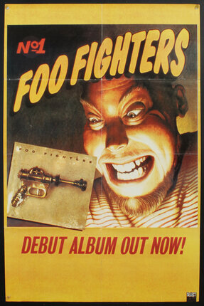 a poster of a man with a gun