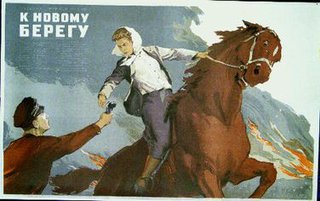 a man holding a gun to a horse
