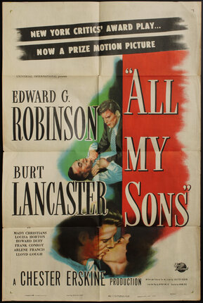 a movie poster with a couple of men kissing