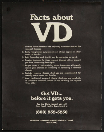 a black and white poster with white text