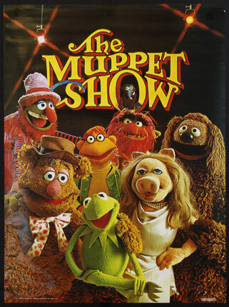 a group of puppets posing for a photo